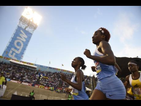 FILE
Student-athletes in action at the ISSA/GraceKennedy Boys and Girls' Athletics Championships in 2018.