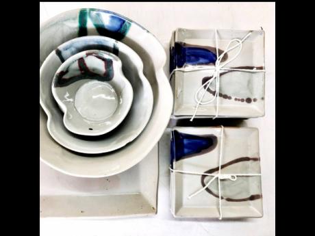 Credit: Contributed Some of Pinto’s dinnerware.