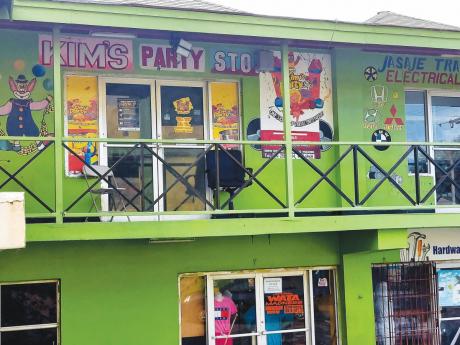 Kim’s Party Stop in Philly Blacks Plaza, Olympic Way, St Andrew.