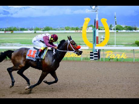 Credit: Anthony Minott KING ARTHUR, with Anthony Thomas aboard.