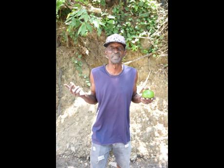 Steve Griffiths said that with the affected sections of the Gordon Town main road being rehabilitated, he is no longer forced to walk all the time or take the longer alternative route.