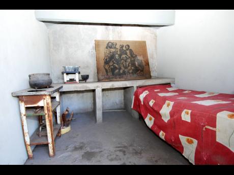 Credit: File Georgie kept the fire through the night.