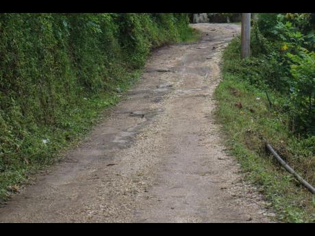 A section of the Catadupa main road.