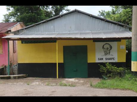 The image of Sam Sharpe on this building in Catadupa, St James, is a daily reminder of his role in the abolition of slavery.