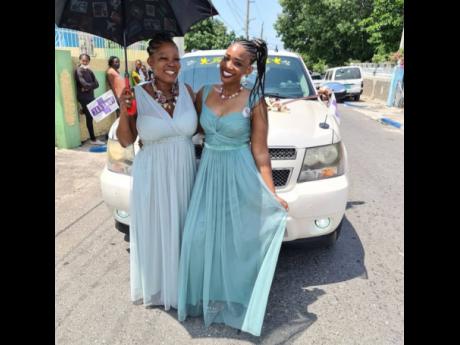 Credit: Contributed Queenie Lady Gangsta (left) and daughter, Sunitha Lamey.