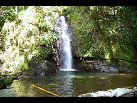 Falling Edge waterfalls in Bowden Hill.