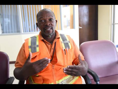 Swaby, a St Elizabeth native, explains the joy he gets from working in aviation.