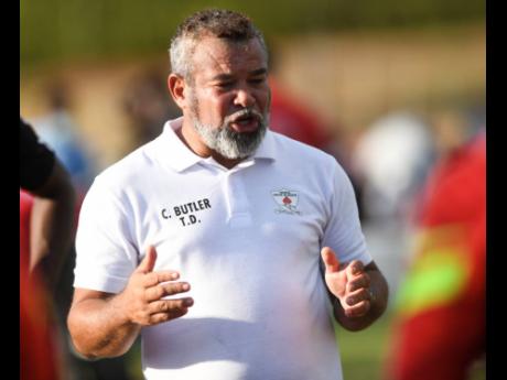 Credit: Ricardo Makyn Craig Butler coach at Mona High.