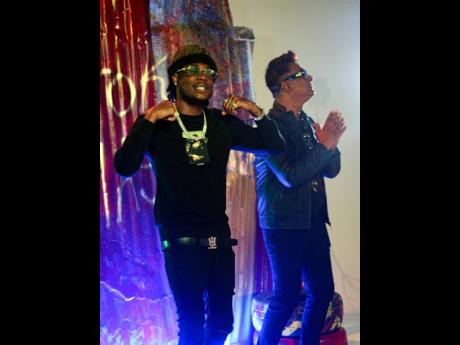 Masicka (left) and Wesrok team up for a unique fusion of their sounds.