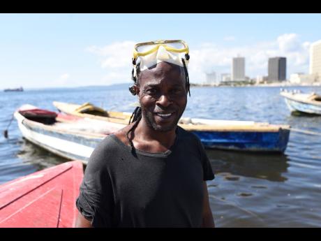 Rayon Graham is excited about the possibilities for the fishing area.