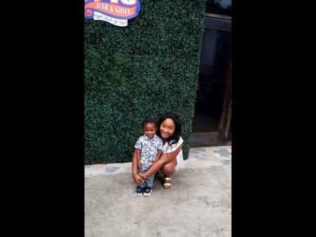 Edwards said that she was determined to finish her degree for her son.