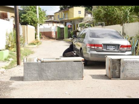 Ackee Walk, which is located off Molynes Road in St Andrew, has been enjoying some respite from crime.