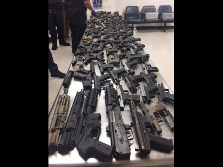 A staggering 85 per cent of all homicides in Jamaica are committed using an illegal firearm.