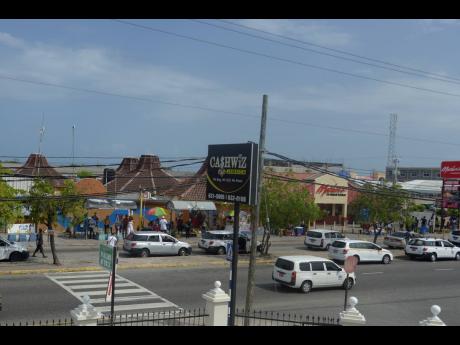 A shot of the Portmore Mall, where some residents believe should be the capital of the municipality when it becomes a parish. 