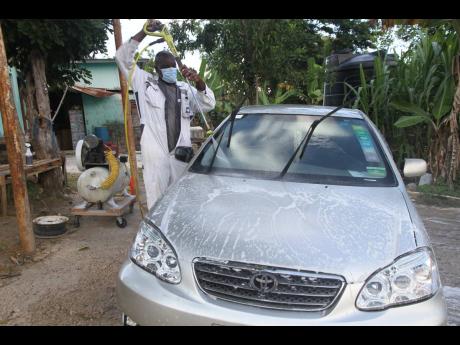 Newell makes sure that this vehicle is squeaky clean.