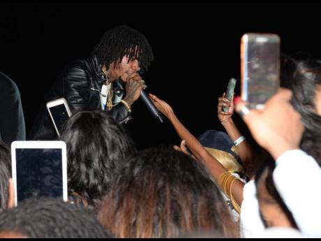 Alkaline in performance at Magnum New Rules in 2017.