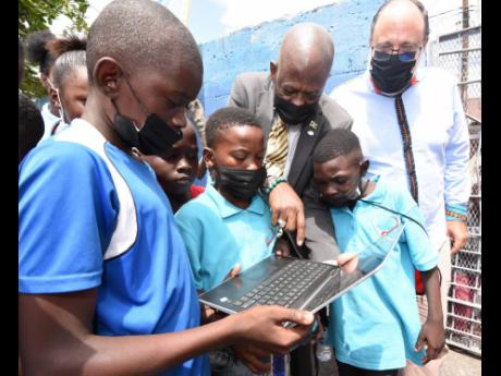 Credit: Ian Allen Jones Town in St Andrew South is the latest community to benefit from access to free and reliable Internet service as the Government continues to roll out its Wi-Fi hotspot programme across the island.