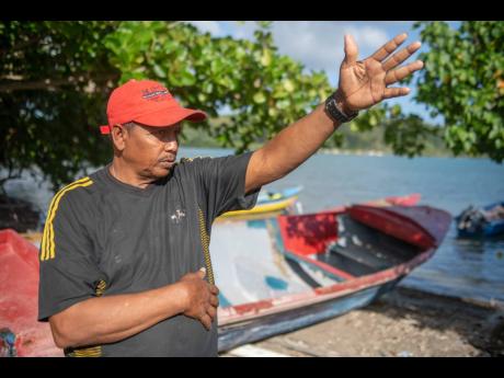 Donovan Nacte said that he and other fishermen are suffering heavy losses as they have to spend thousands just to make one trip and are not netting enough fish to offset those costs.