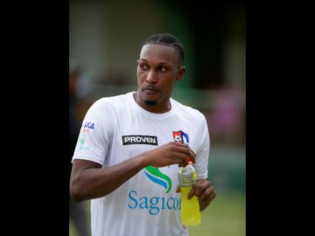 Credit: Ricardo Makyn Dunbeholden striker Atapharoy Bygrave