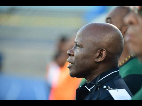 Reggae Boyz’s head coach Paul Hall.