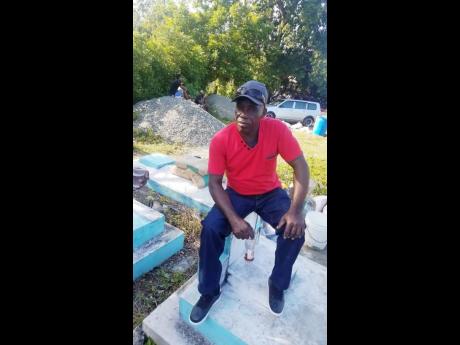 Locksley Parker, brother of missing fishermen, Samuel.