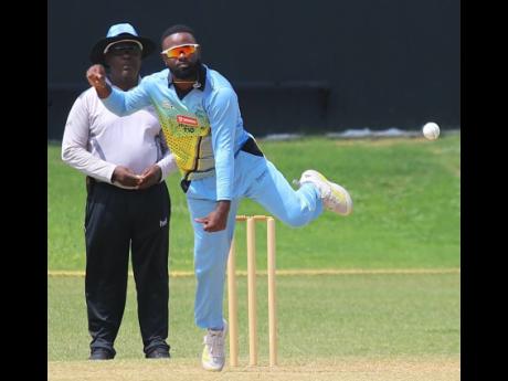Surrey Royals’ left-arm spinner Ryan Francis.