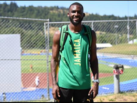 National triple jumper Jordan Scott.