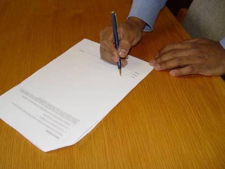 Some contracts, such as the sale of property, must be in writing.