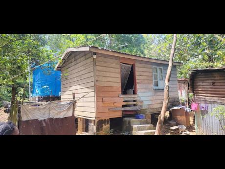 The house that Lillian Wynter called home before she benefited from a three-bedroom unit under the New Social Housing Programme.