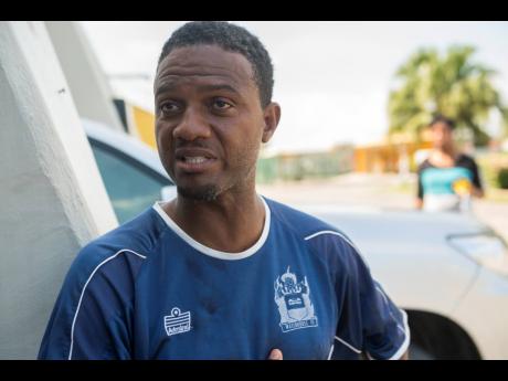 LEFt: Marcel Gayle, head coach of Waterhouse