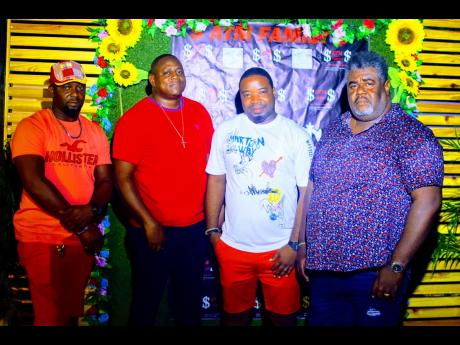 The ‘generals’ (from left) Father Junior, Absolute Crave, Alex ATM and Father Kevin pause for a pic.