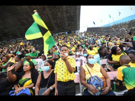 Thousands packed into the National Stadium on Saturday to celebrate Jamaica’s 60th year of Independence.
