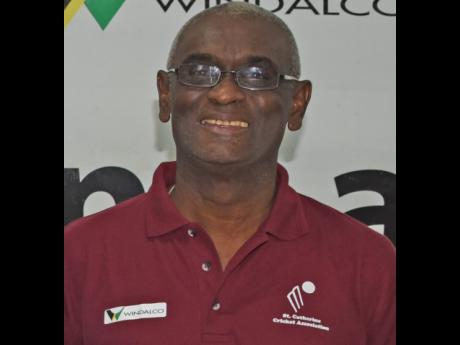 President of St Catherine Cricket Association Milholland Barker
