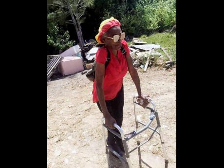 Seventy-three-year-old Cathlene Jump whose body was found early Tuesday morning close to her home in Trelawny.