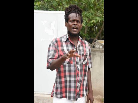 Professional mourner Dalkeith Wright.