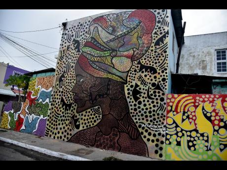 Credit: Kenyon Hemans One of the murals done as part of the project.