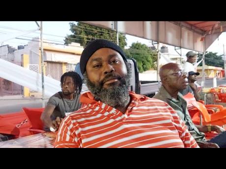 Credit: Roxroy McLean Argentina fan Stephano Smikle was not pleased with his team’s opening game, as the South American giants lost 2-1 to Saudi Arabia.