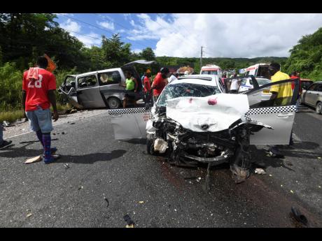 A fatal crash on the Melrose Hill Bypass in Manchester earlier this month.