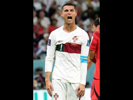 Portugal’s Cristiano Ronaldo.
