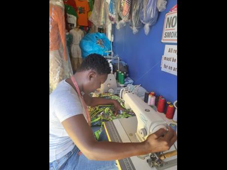 Hinds said that despite the proliferation of imported goods, seamstresses and tailors are still relevant in today’s fashion industry.