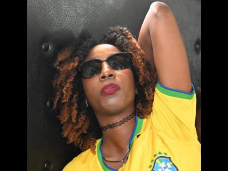 Dejected Brazil supporter and Cheers To The Cup Host Shanel Lemmie is still not over her team’s defeat.