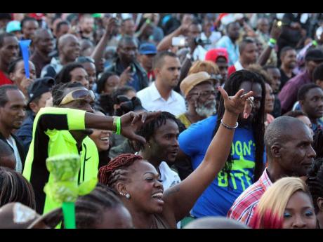 Credit: FILE Patrons reacting to a performance at Sting.