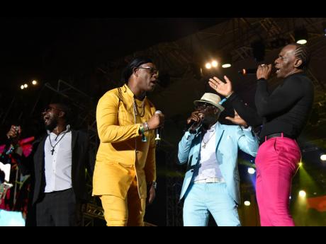 Singing quartet L.U.S.T. has been around for the past 25 years.