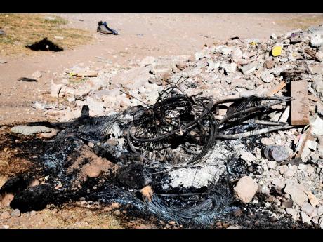 Credit: Rudolph Brown Edwards burned the bicycle after his son’s death.