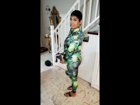 Pinky at her birthday party last year.