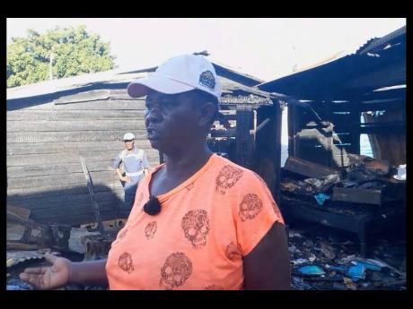 Though devastated at the loss of valuables, Pauline McKay is grateful that no lives were lost in the fire.