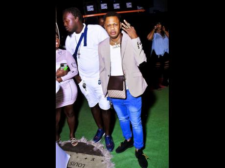 Taxi Rave with his signature pose.