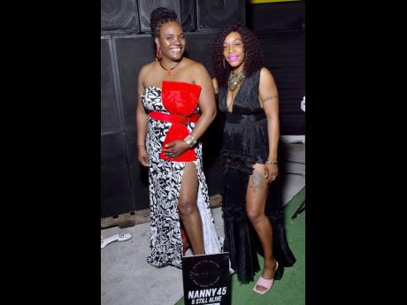 Colleen (left) with Nika smile for the camera.