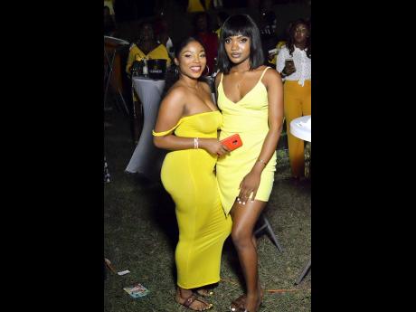 Friends pose for THE STAR during a previous edition of The Lawn: Code Yellow at Hope Gardens, St Andrew. 