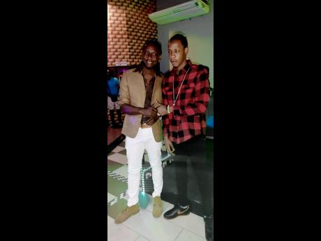 Iyah Syte (left) and son Topmann.